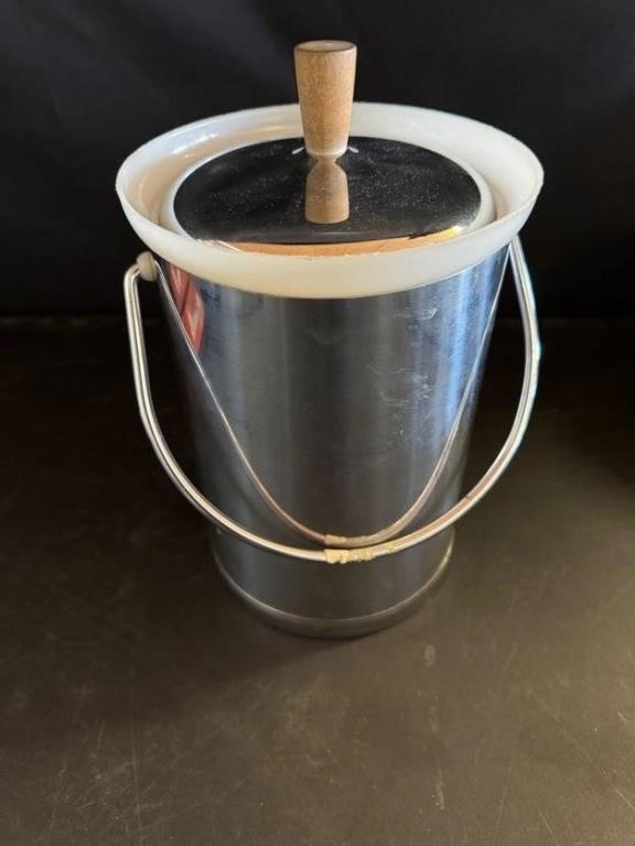 Mid-Century Kromex Insulated Ice Bucket