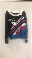 women’s NASA sweater sz lg