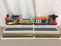 Vintage Fisher Price Huffy Puffy Wooden Train