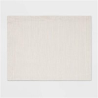 Cotton Solid Placemat Cream - Threshold