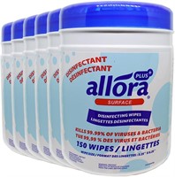 SEALED-Allora Disinfectant Wipes 6-Pack