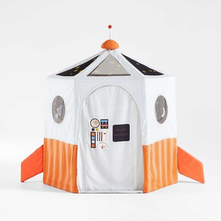 Crate&Barrel Rocket Ship Kids Playhouse - NEW