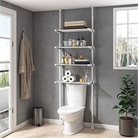 Allzone Over The Toilet Storage, Tall Bathroom