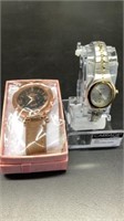 2 Women’s Wrist Watches Timex Carriage and Foloy