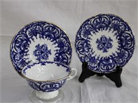Coalport cup, saucer and 5.75" plate
