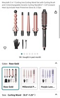 Wavytalk 5 in 1 Curling Iron, Curling Wand Set