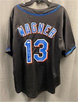 Autographed Billy Wagner Mets Baseball Jersey