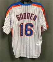 Autographed Dwight Gooden Mets Jersey