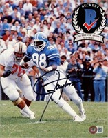 Autographed Larwrence Taylor HOF Football Photo