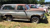 1980 Blazer 4x4 NOT RUNNING GOOD PROJECT