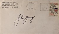 John Young Signed Apollo 10 Recovery Cover