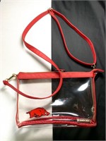 Razorback Capri Designs Transparent Crossbody Bag
