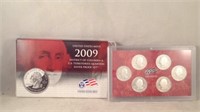 2009. U.S. Mint proof set silver