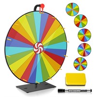 ARTISHION 5 in 1 Color Prize Wheel - 24 Inch Wall