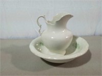 Ironstone washstand pitcher and Bowl not a match