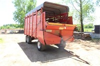 H & S Chopper Box on Knowles Tandem Axle