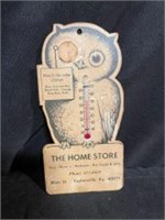 Vintage Local Advertising  Thermometer "The Home S