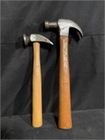 Pair Of Claw Hammers 13"