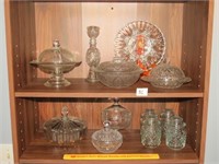 Group of Clear Glassware - Located in Dining Room