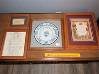 Group of Wall Décor including a (2) Framed Poems