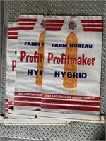 Farm Bureau Feed Bags Advertising.