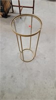 GLASS TOP PLANT STAND