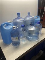 Quantity of water jugs