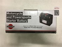 SHORAI MOTORCYCLE AND POWERSPORTS STARTER BATTERY
