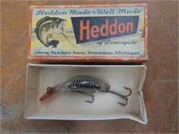 Vintage Heddon lure in box