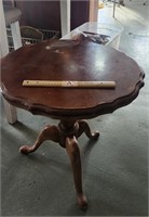 3 Footed Round Wood Table