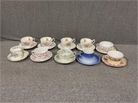 Fancy Lot of Cups & Saucers