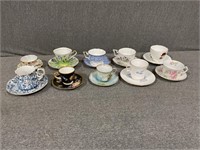 Fancy Lot of Cups & Saucers