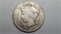 1926 S Peace Dollar