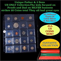 Unique Father & 2 Sons US ONLY Collection,The kids