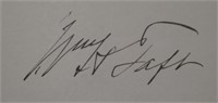 Autograph Album: 33 signatures incl Wm H Taft.