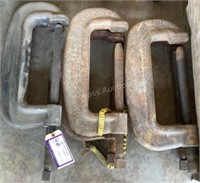 (6) 12" C-Clamps