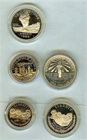 1986 91 99 Liberty Rushmore/Yellowstone Commems