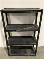 4-Tier Stacking Plastic Shelves