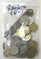 Bag Lot of Random Coins