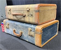 Vintage Travel Suitcase -Lot