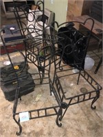 (4) Iron Chair Frames