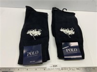 New 2 Pr Polo Ralph Lauren Men’s Dress Socks