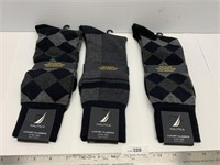 New 3 Pr Men’s Luxury Dress Socks
