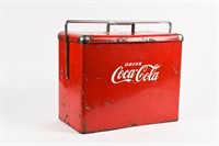 1954 DRINK COCA-COLA PICNIC COOLER
