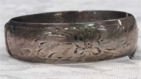Antique LaReine sterling silver bracelet 2.5" X 7"