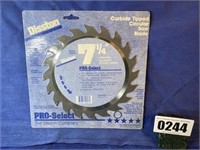 Disston 7 1/4" Pro-Select 20 Tooth Saw Blade