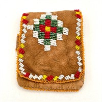 Vintage Beaded Cigarette Case