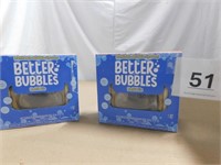 2 better bubbles refill kits