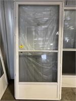 38" RH Steel Door/Storm Door Combo