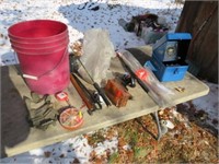 Ice fishing items
